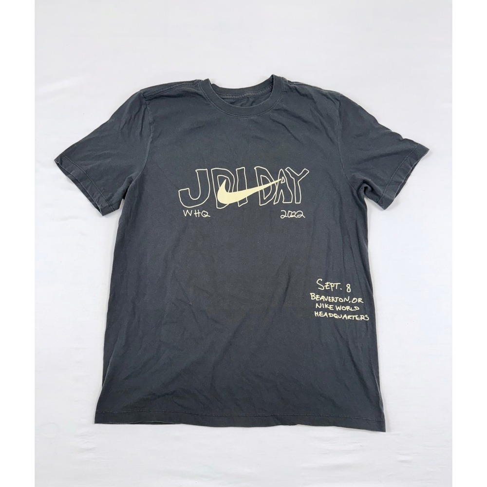 Nike JDI Day 2022 WHQ Travis Scott Live‎ From The Maxims Black Graphic T-Shirt M